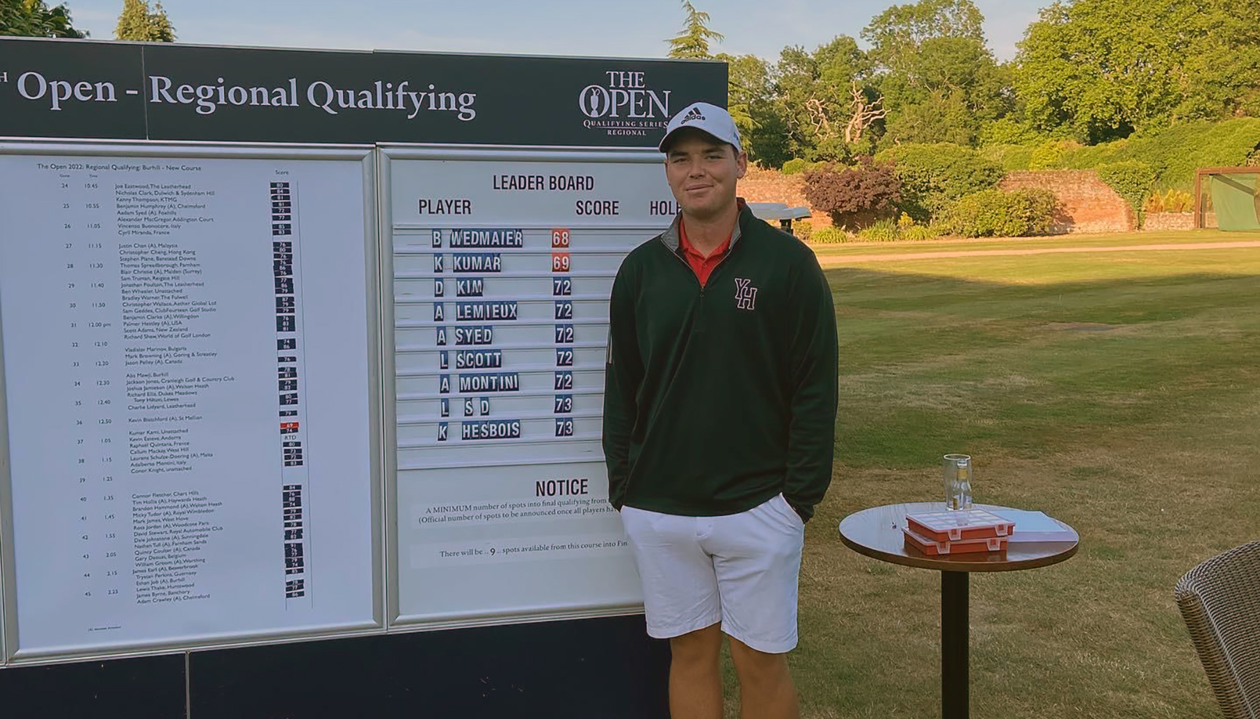 LAURENS REACHES FINAL QUALIFYING ROUND OF THE OPEN 2022 CHAMPIONSHIP